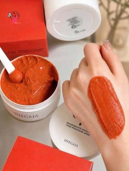 Mặt nạ Shegaia Dragon Blood Exosome Pore Procedure Mask có gì nổi bật?