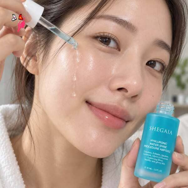 Cách dùng tinh chất dưỡng ẩm Shegaia đúng cách